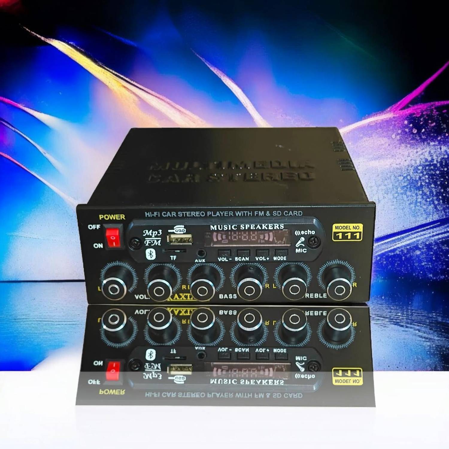 solomax METAL Audio DJ REMIX Car Stereo - Image 1