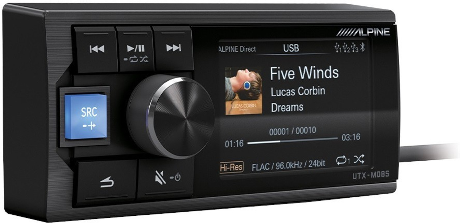 Image of ALPINE UTX-M08S Car Stereo (Double Din)