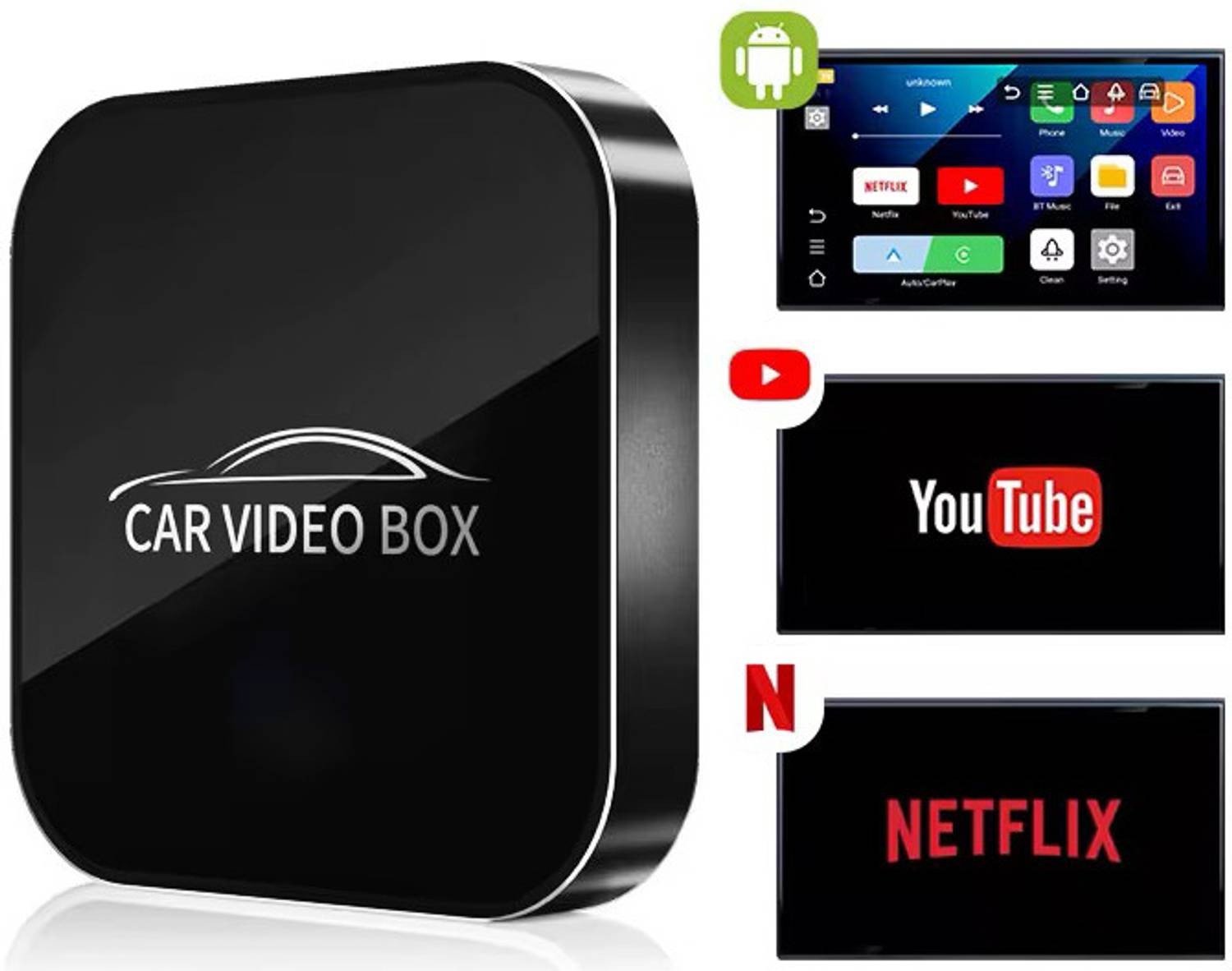 Ottolinkit AIBox 4+64 Android12 Wireless AndroidAuto Carplay
