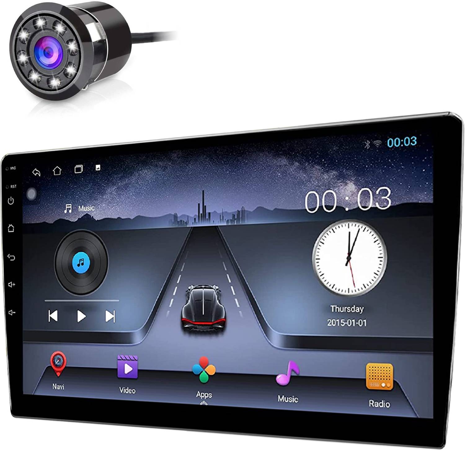 ModishOmbre TS7 9.1 Inch Car Multimedia Player - Image 1