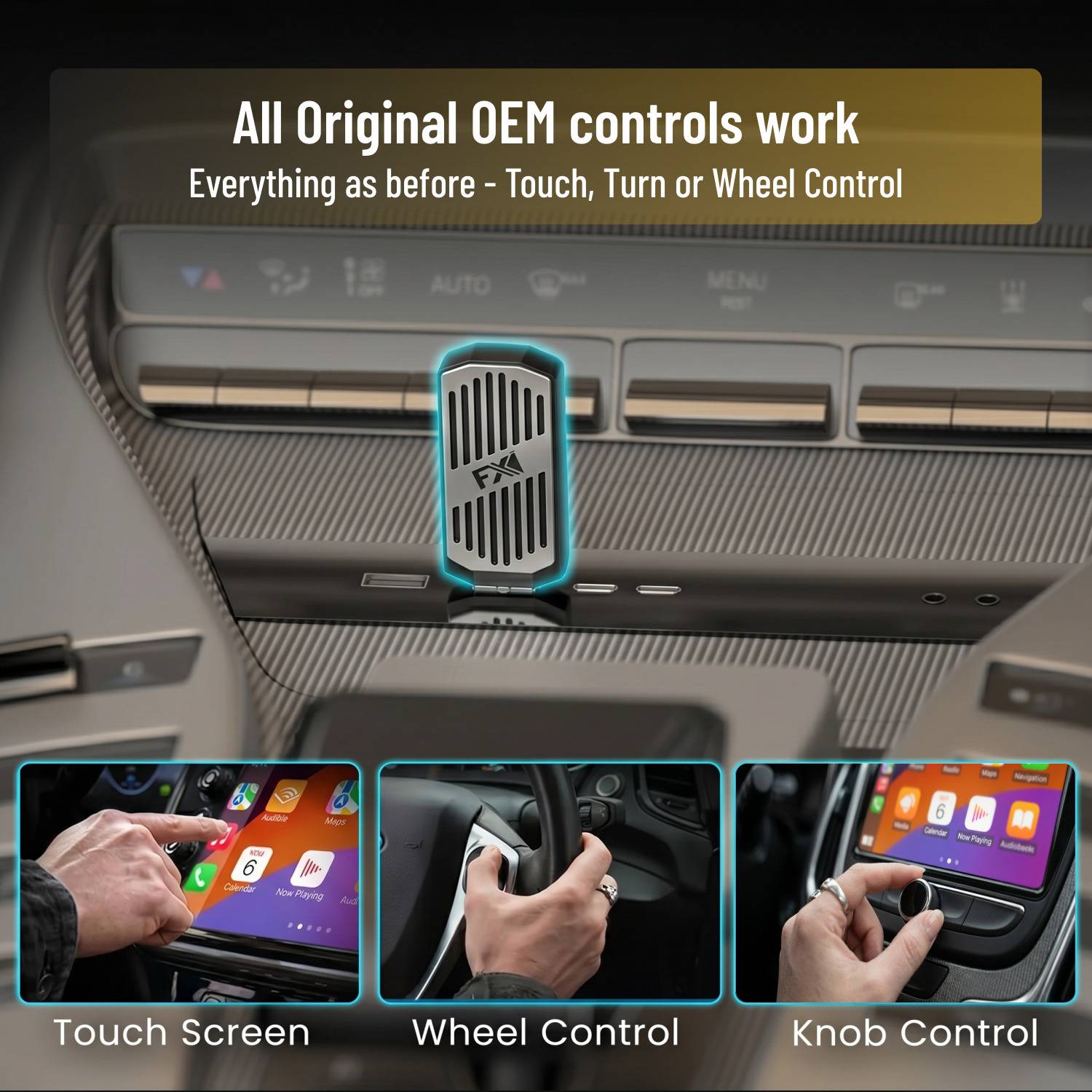 FXI AutoLink 2759B Wireless CarPlay & Android Auto Adapter - Image 5