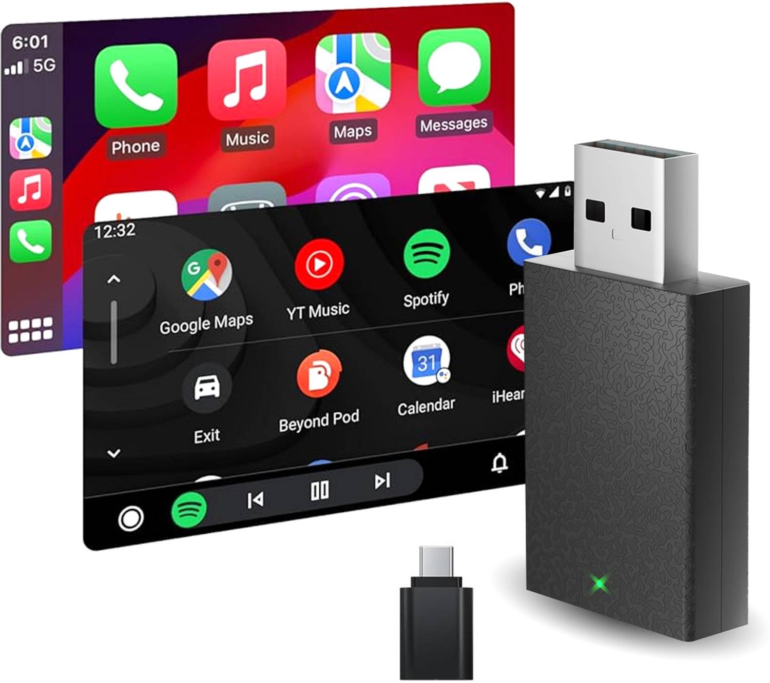 Obvie Wireless CarPlay Adapter for iPhone - Image 1
