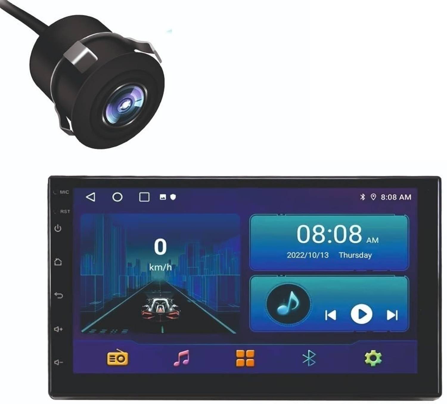 Modorwy TS9 9inch Car Android Display 1GB/32GB Android 12 Stereo