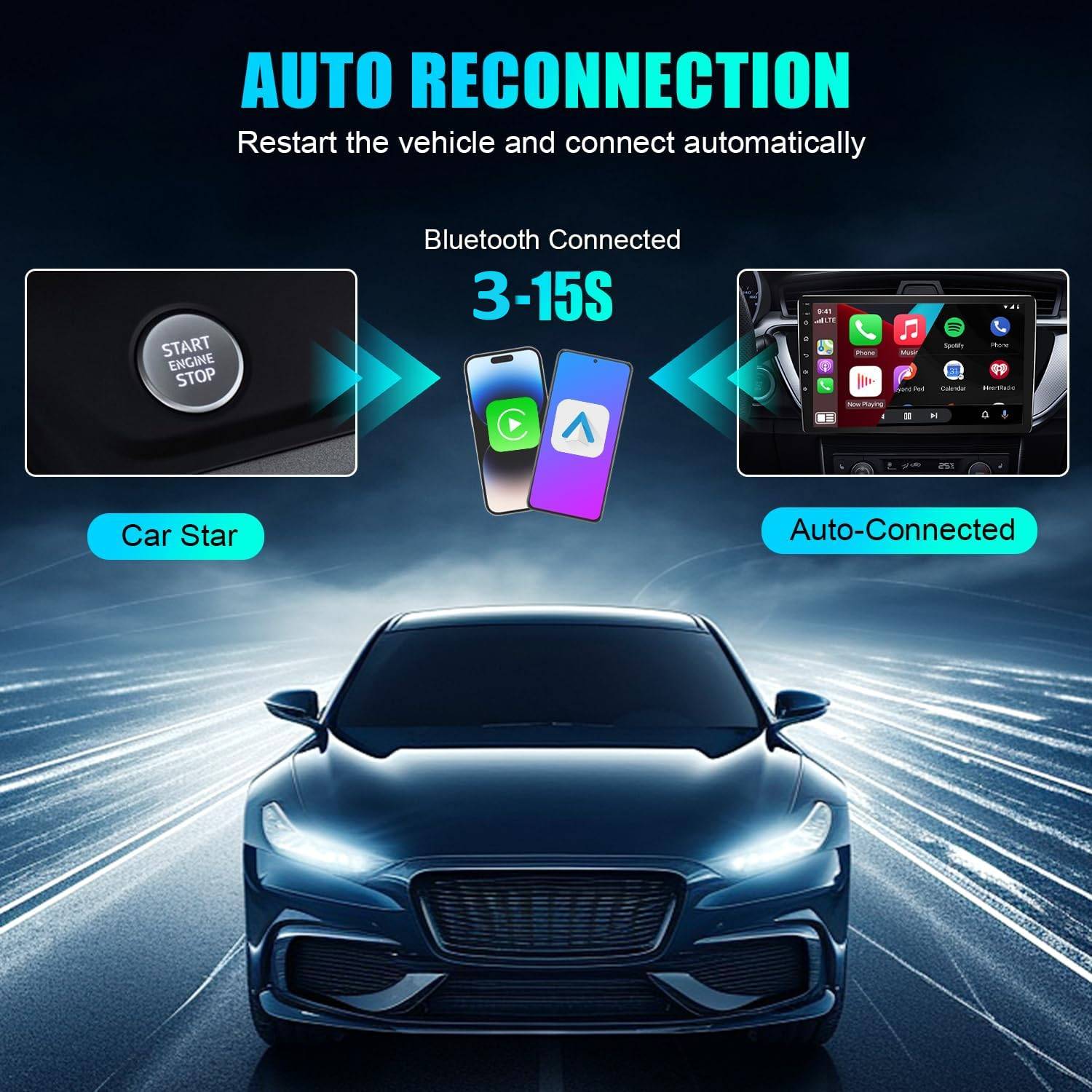Obvie Wireless CarPlay Adapter for iPhone - Image 5
