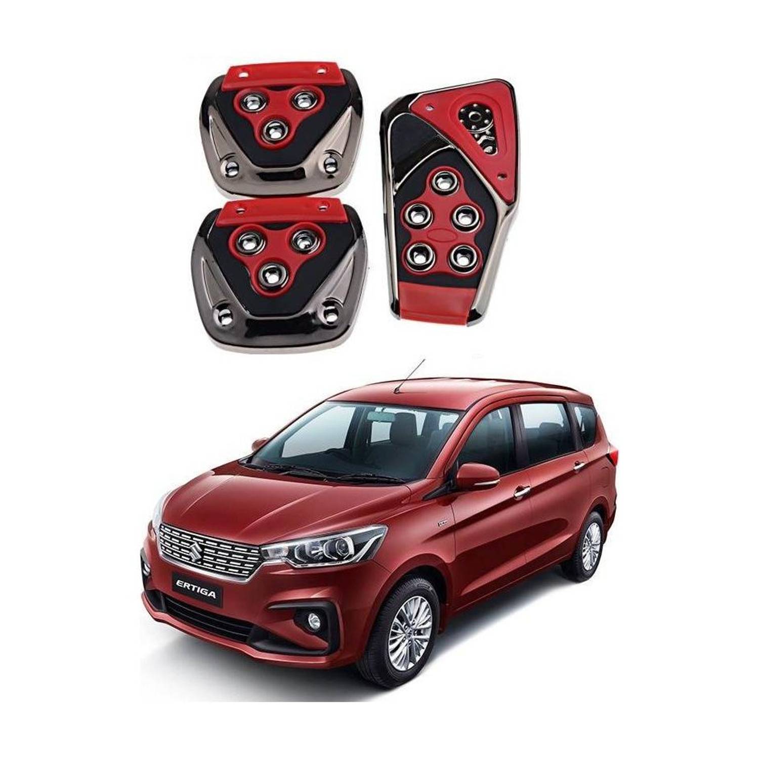AIRSKY Universal Car Non Slip Gas Brake Treadle Clutch Pedal Cover Pad Manual Pedals Car Pedal