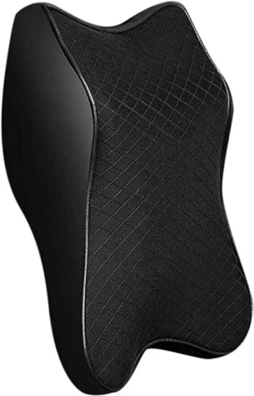 Dreamshop Black Memory Foam Car Pillow Cushion for Universal For ...mo