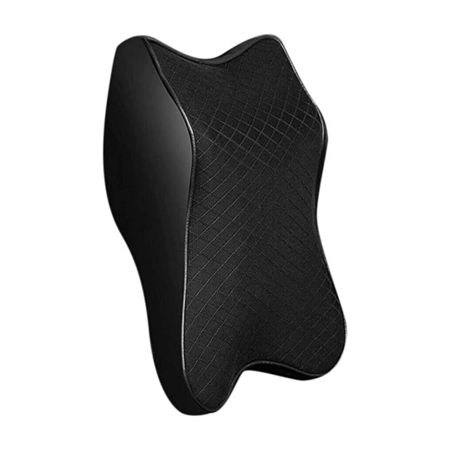Image of Dreamshop Black Memory Foam Car Pillow Cushion for Universal For Car
