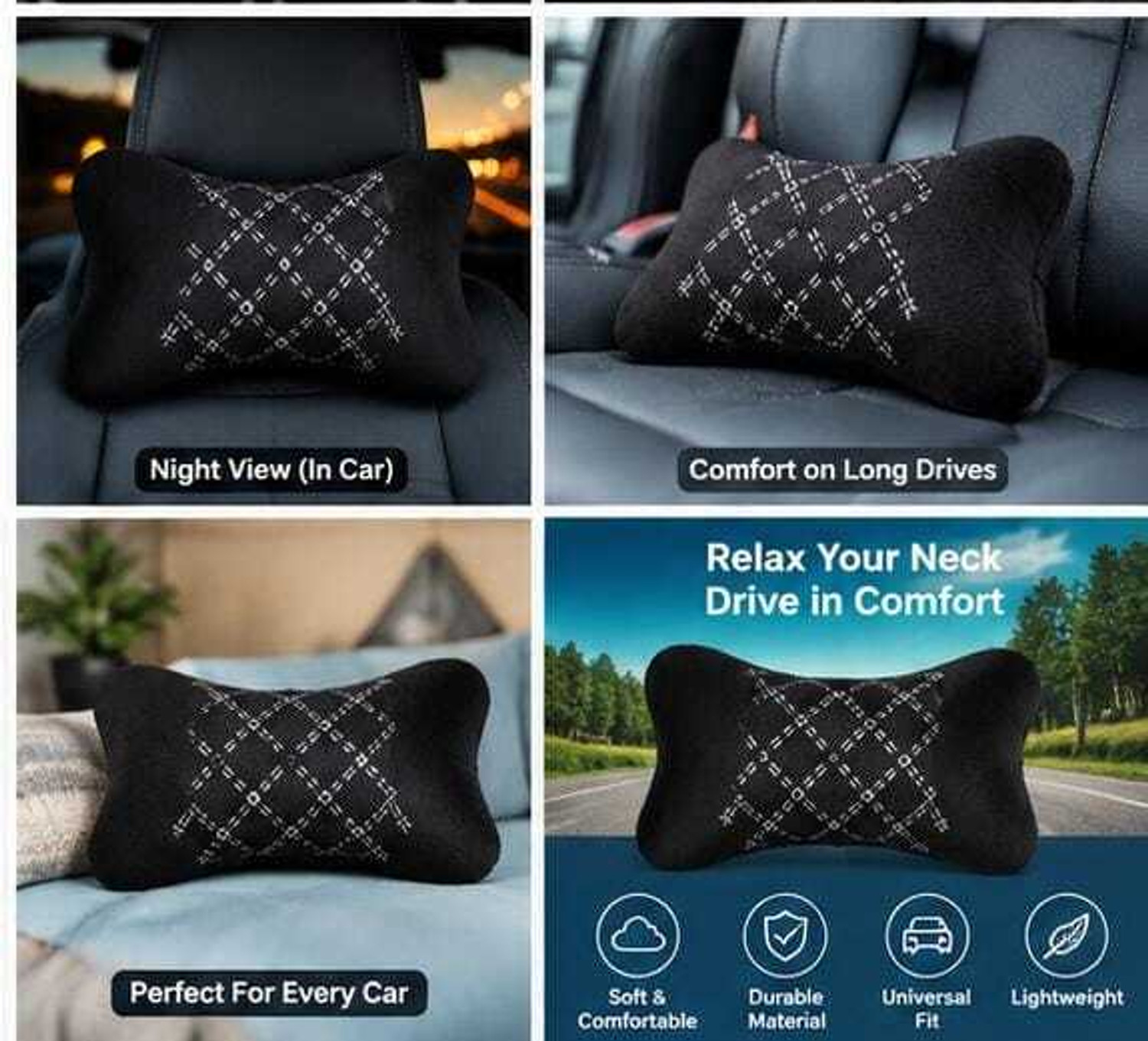 Image of romj Black Memory Foam