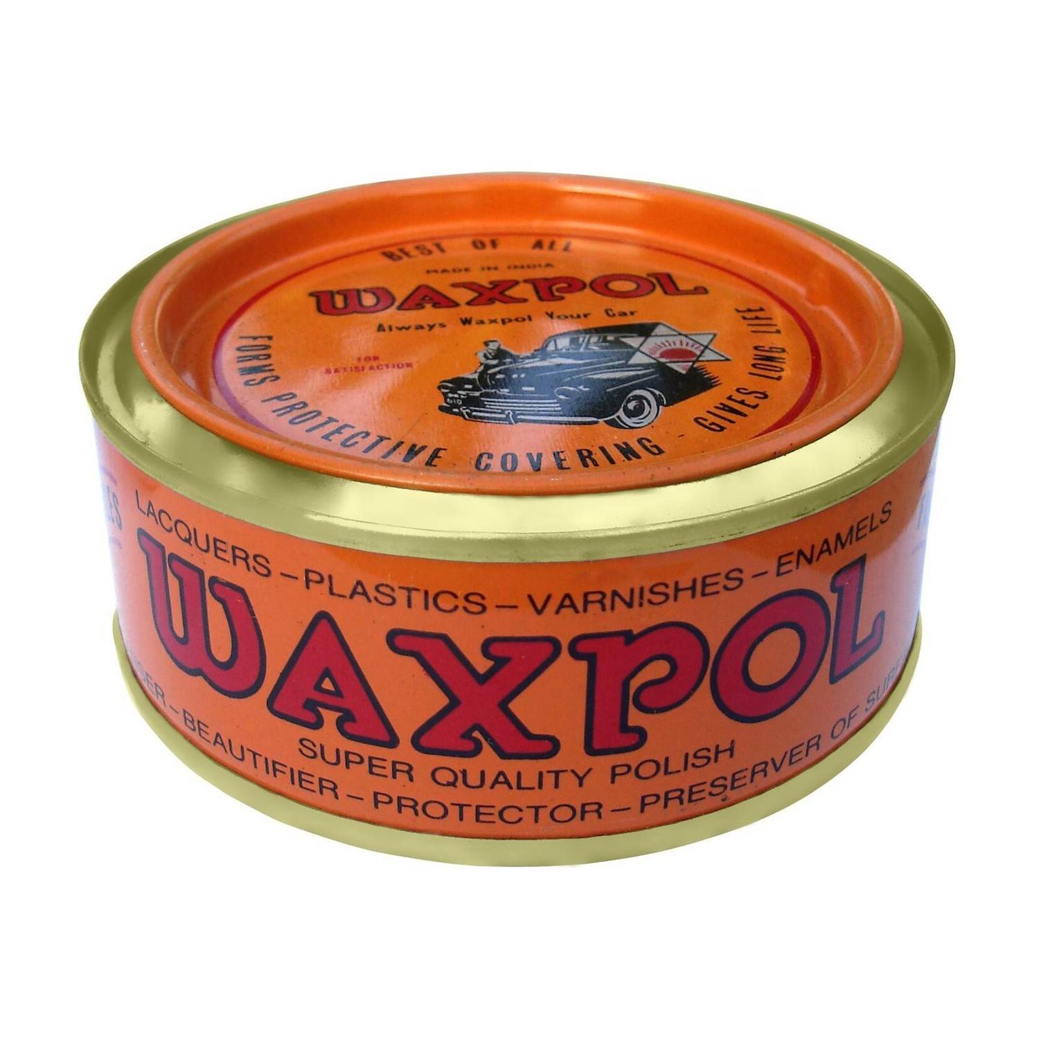 waxpol Paste Car Polish for Exterior Pack of 1 - Image 1