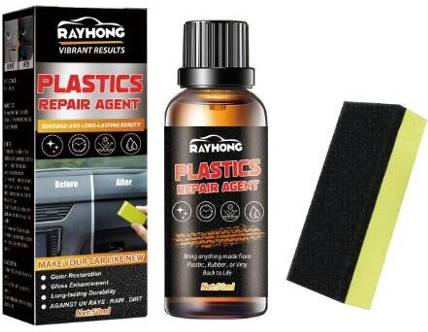CarCARE Liquid Car Polish for Dashboard, Exterior, Bumper