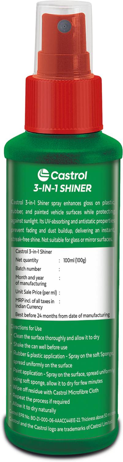 Castrol Liquid Car Polish for Exterior Pack of 1 - Image 4