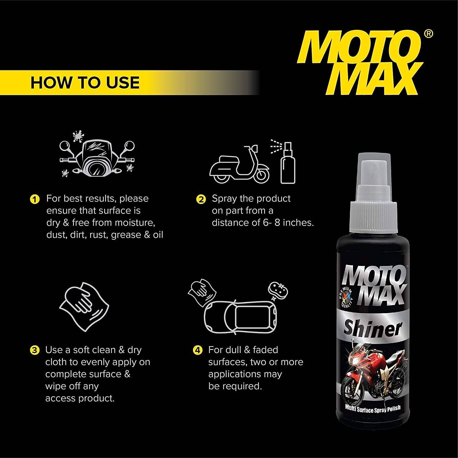 Motomax Liquid Car Polish for Exterior - Image 3