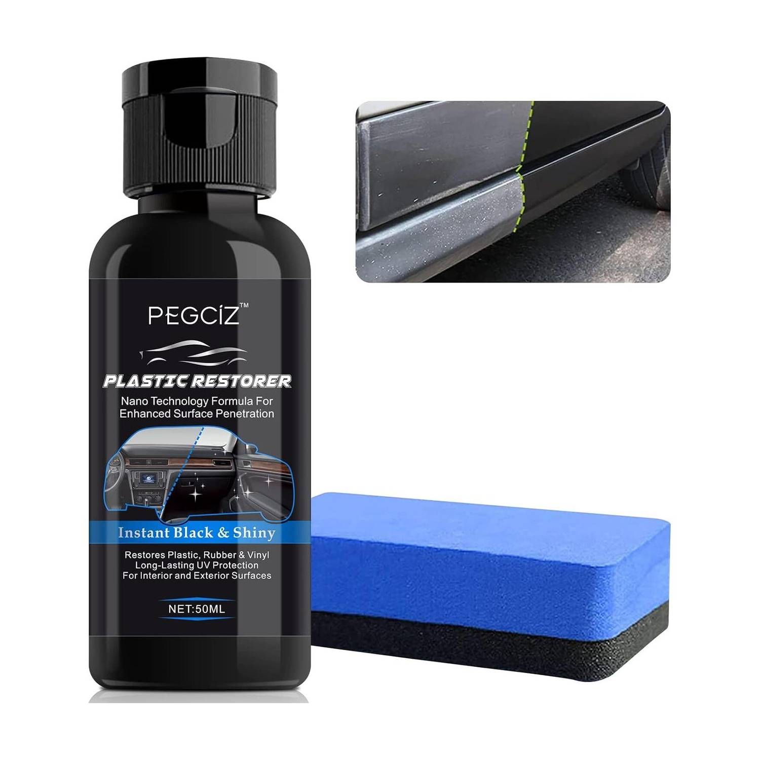 CarCARE Liquid Car Polish for Dashboard, Bumper, Tyres