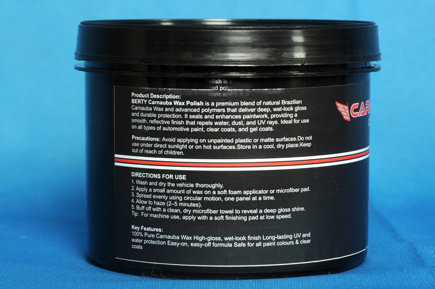 Image of BERTY Paste Car Polish for Exterior