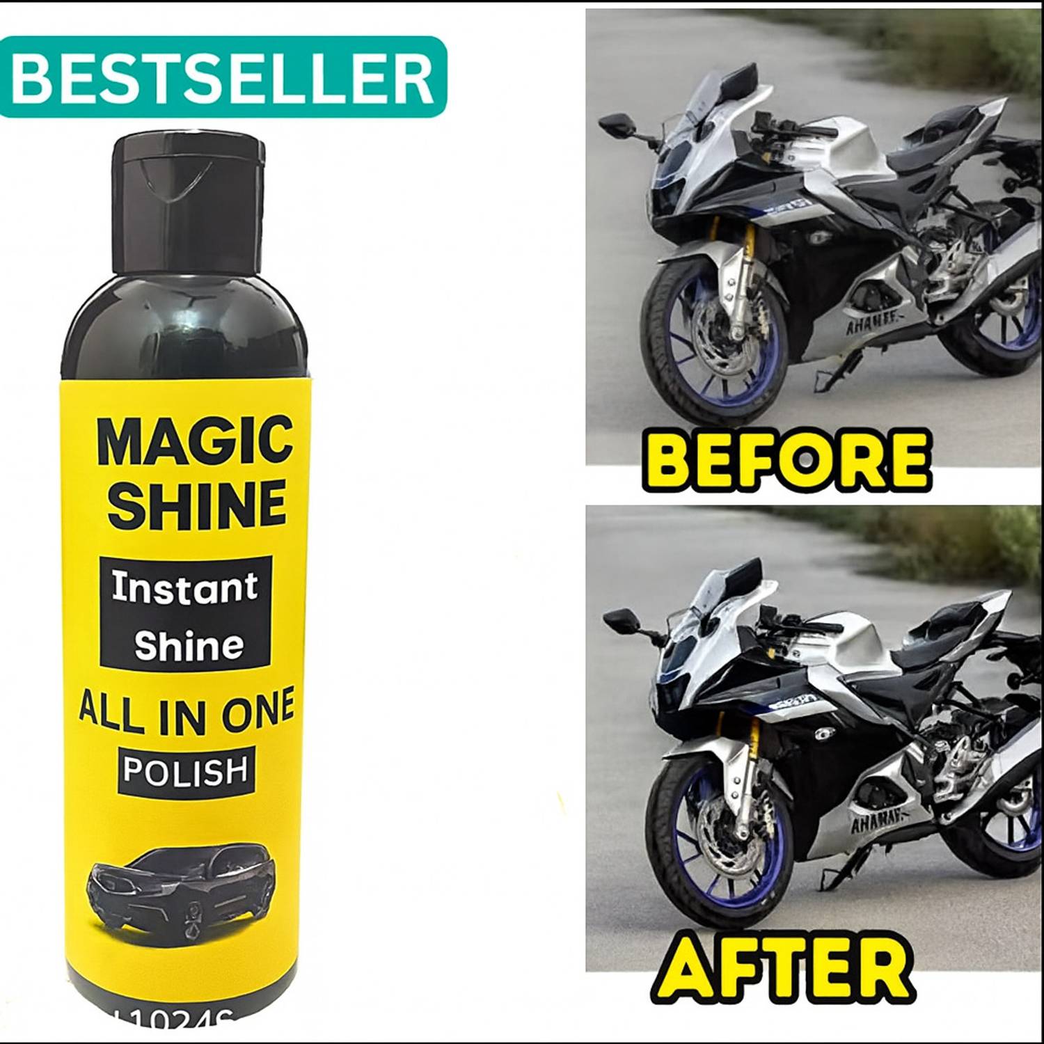 ARIALOK Liquid Car Polish for Exterior