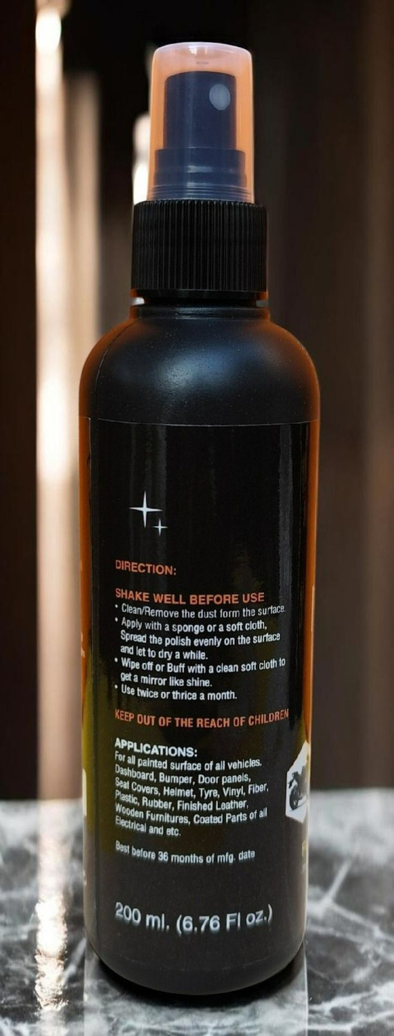 Image of M3CARE Liquid Car Polish for Exterior, Dashboard