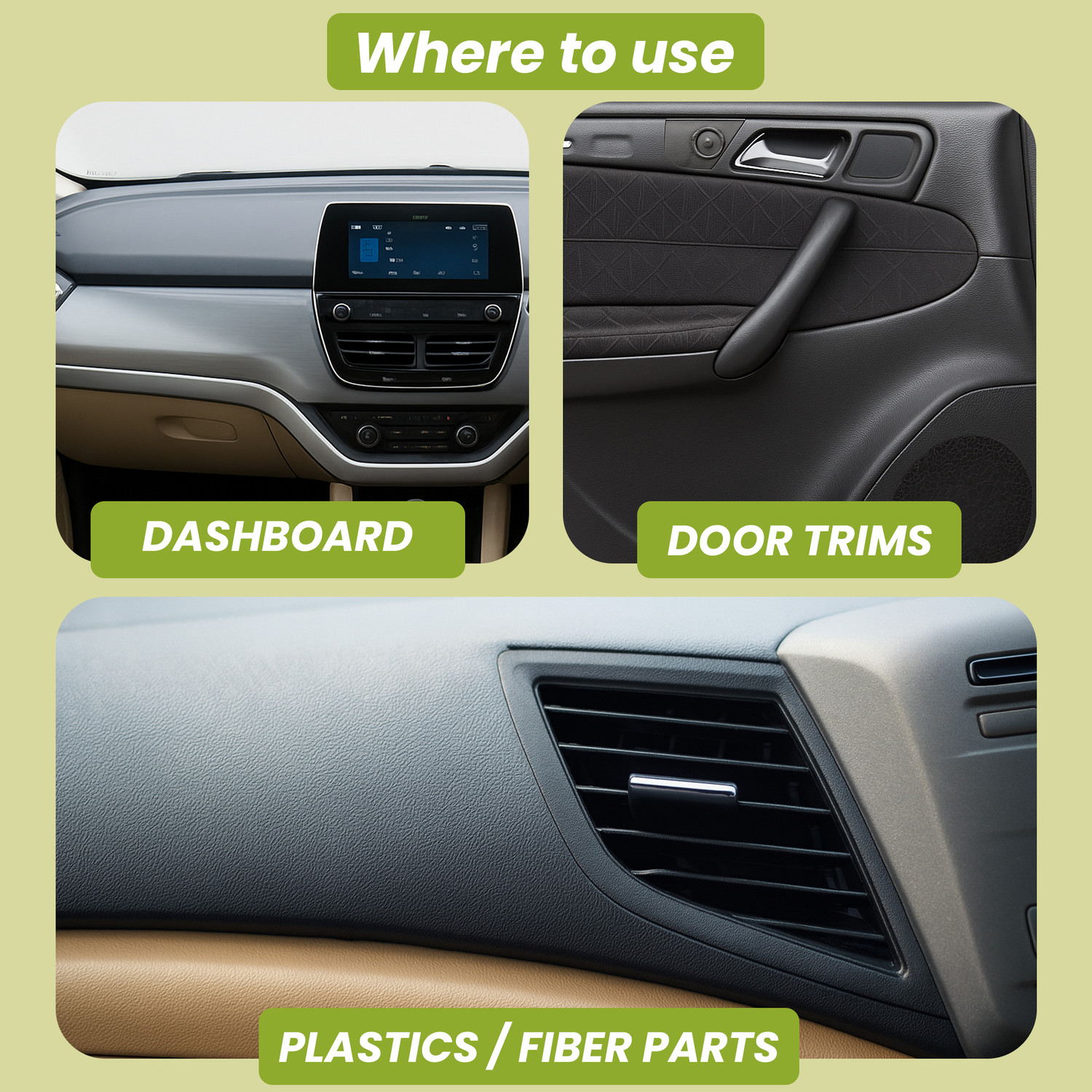 Image of ShineXPro Liquid Car Polish for Dashboard