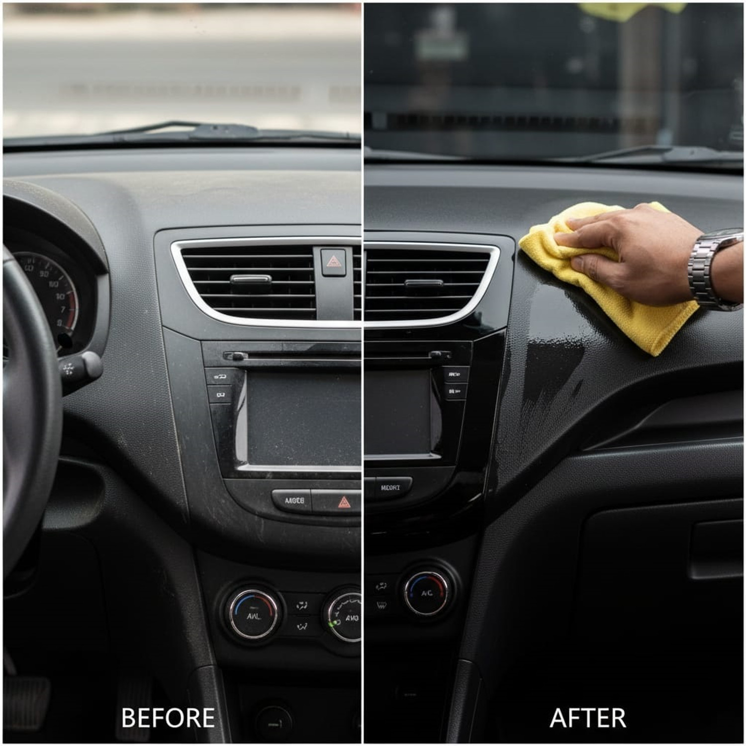 Image of BARRY BLISS Liquid Car Polish for Dashboard, Exterior, Metal Parts