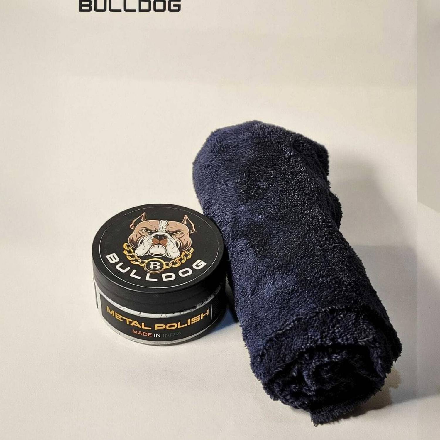 Bulldog Paste Car Polish for Chrome Accent, Metal Parts