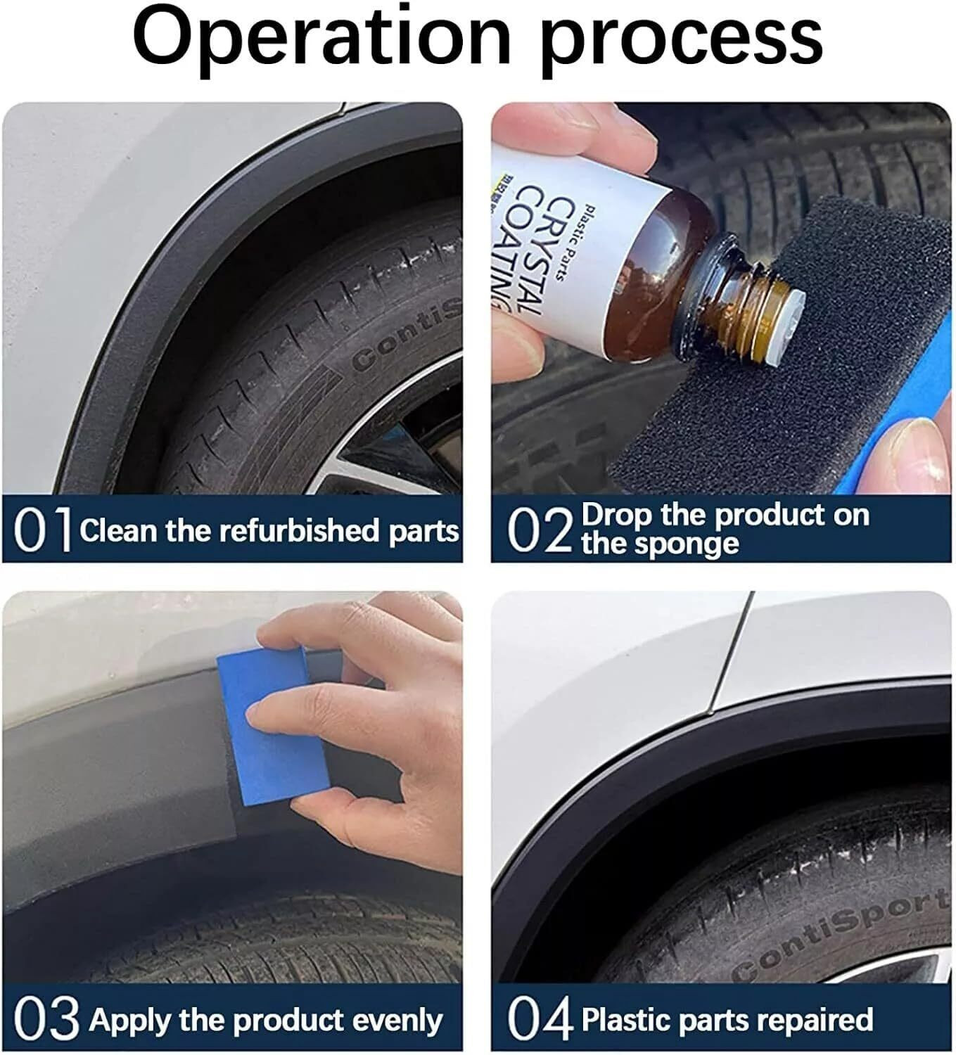 Image of MORVIKA Microfiber Car Duster Long Handle Cleaning Brush,Crystal Coating Plastic Parts Wet and Dry Duster Set