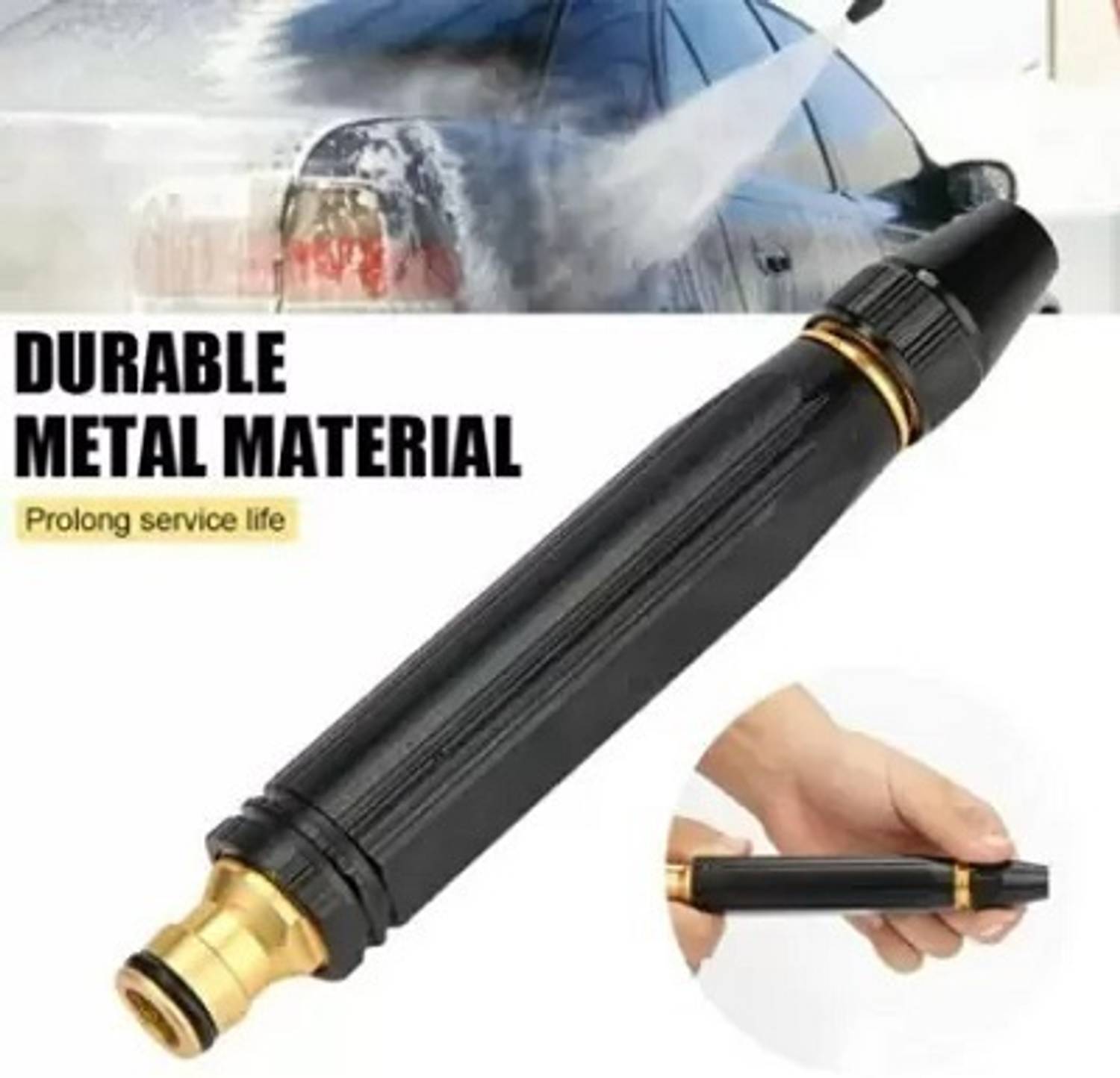 Aepigo High Pressure Water Gun Nozzle Car Wash Water Gun Nozzle Alloy Garden Nozzle Spray Gun