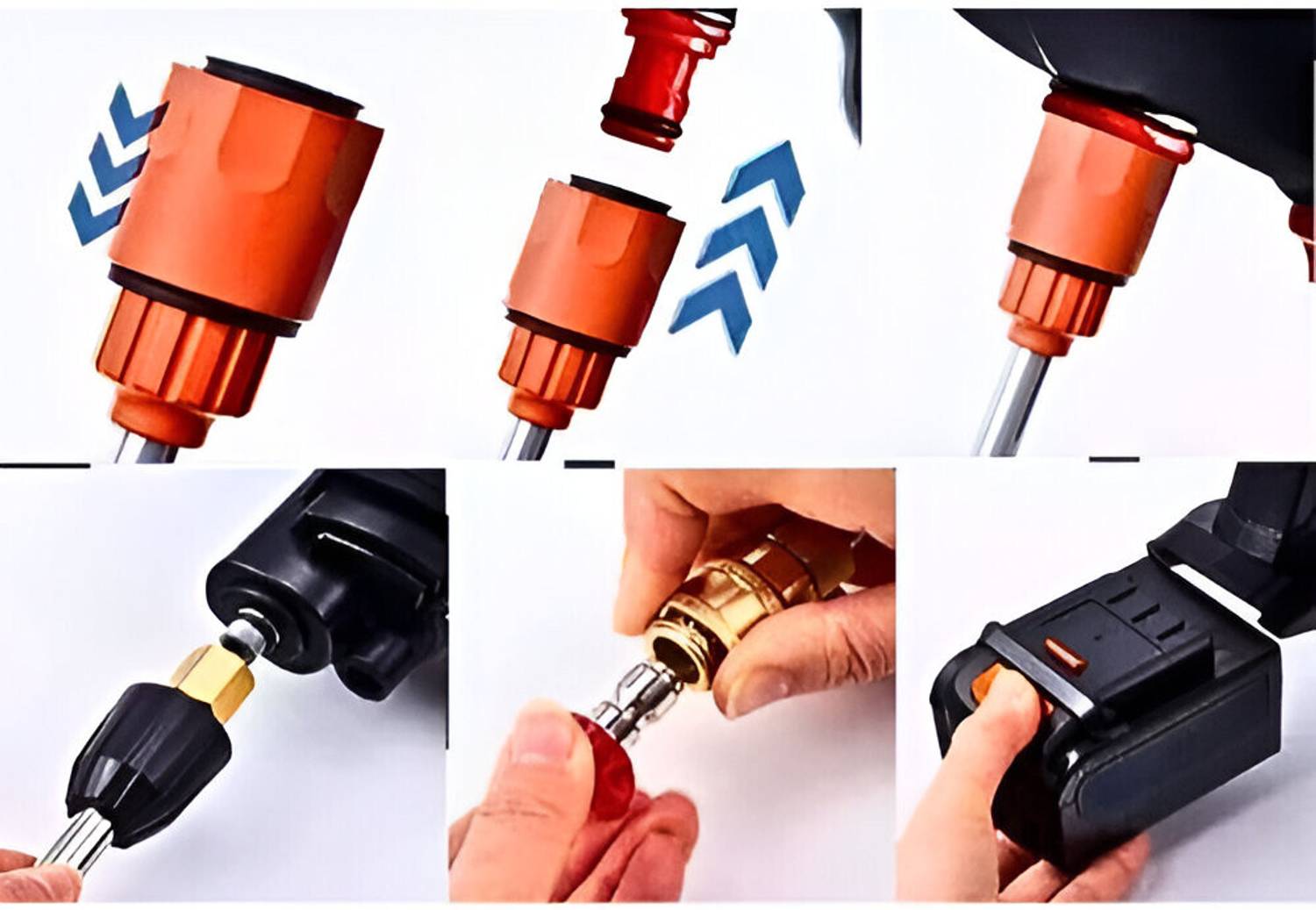 LAVISHLOOK Vaani Cordless Pressure Washer Gun 48V 12000mAh - Image 5