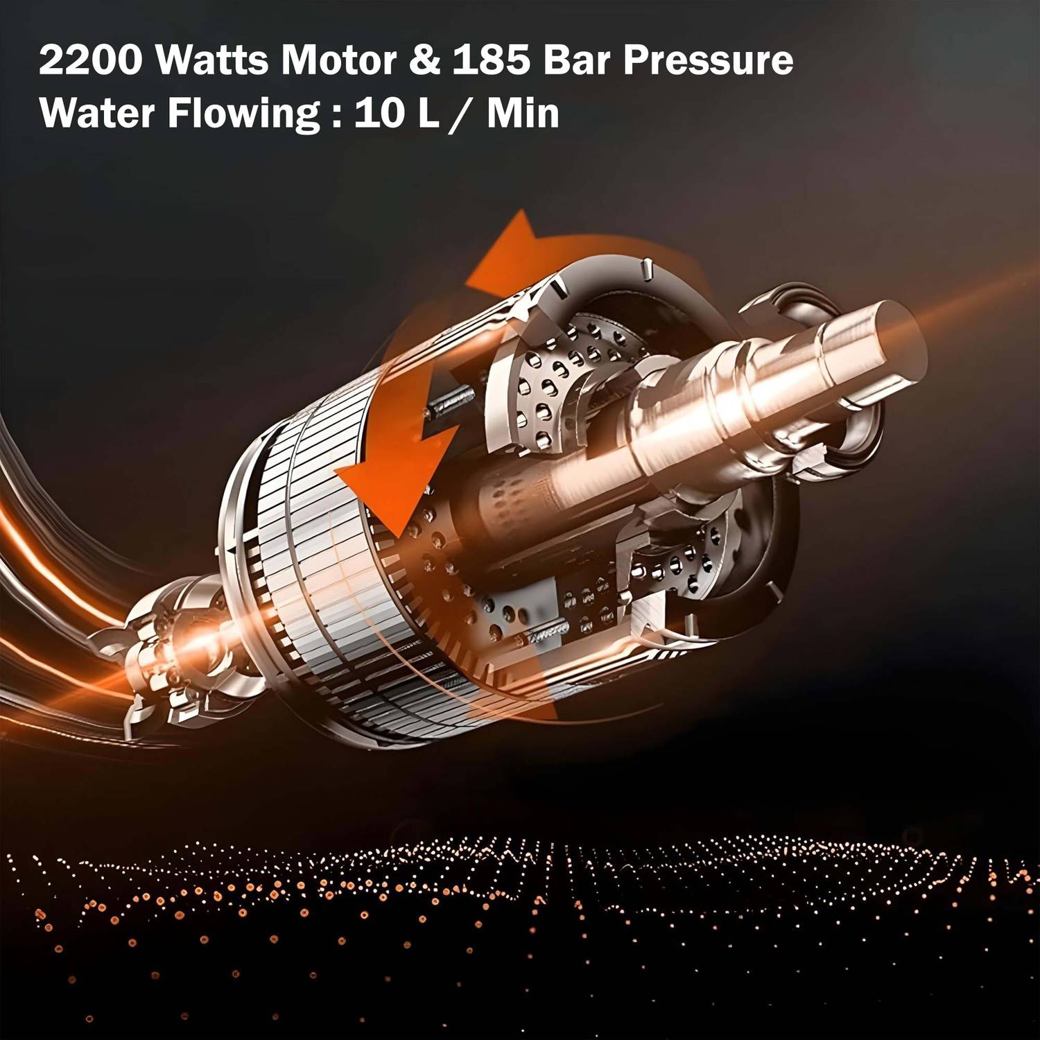 iBELL YOVER ELITE 2200W 185 Bar 10L/Min Pressure Washer - Image 4