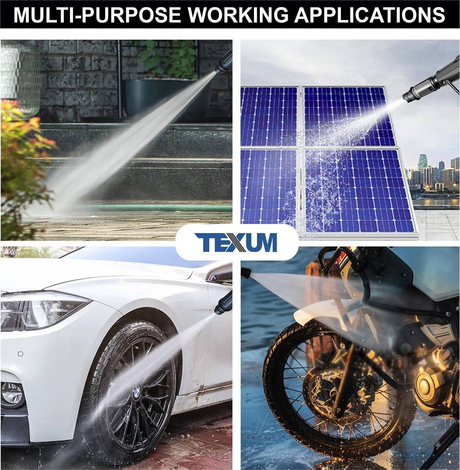 TEXUM TX-75 2500W 220 Bar 12L/min Pressure Washer - Image 4