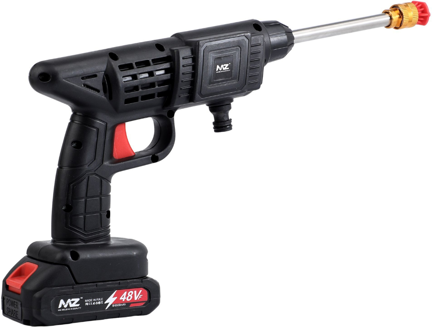 Image of MZ WG02(PORTABLE SPRAY GUN)6500mAh Multi Cleaning Like Car & Bike Washing,Gardening Spray Gun