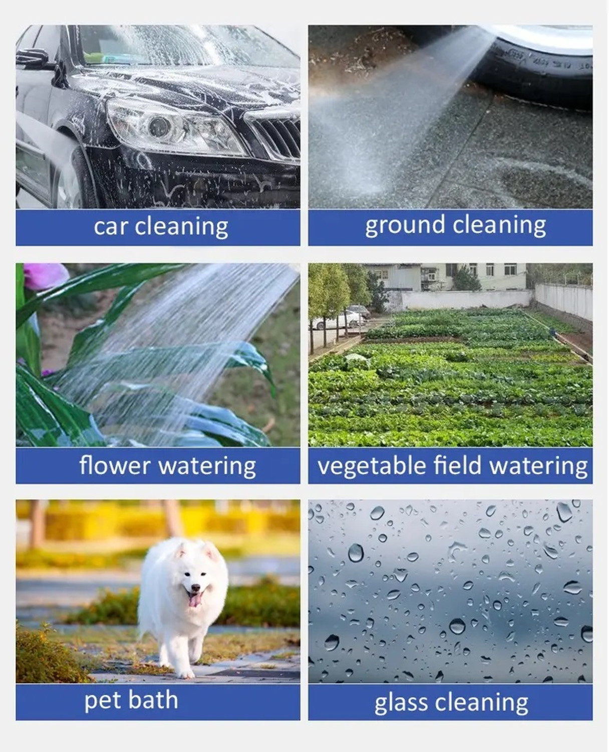 Image of SUNICE Car Washing High Pressure Spray gun leak Proof Universal tap Adapter Premium Car Washing High Pressure Spray gun leak Proof Universal tap Adapter Premium Hose Pipe