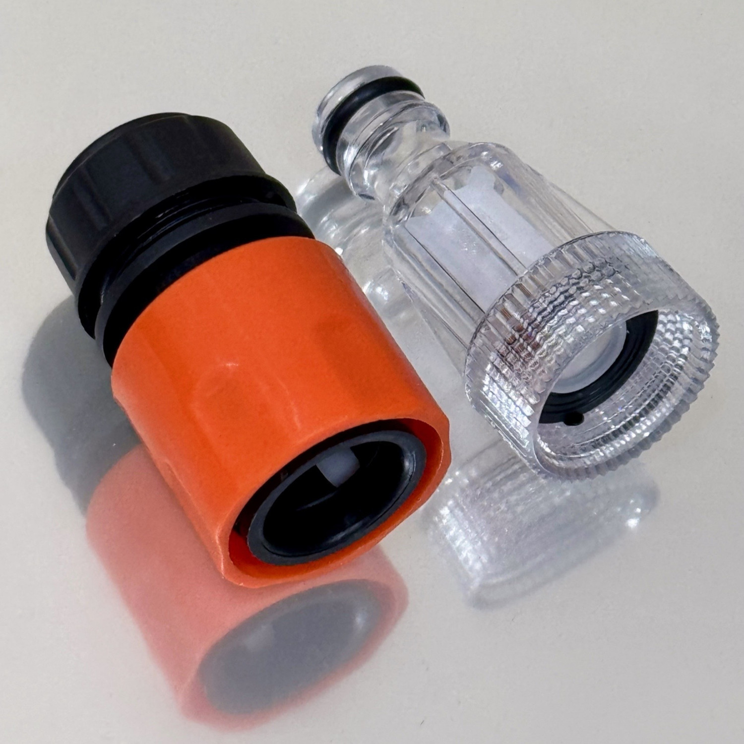 Image of DEXURIES Universal Heavy Duty 3 /4 inch Pressure Washer Inlet Filter & Quick Connector Nipple Pressure Washer