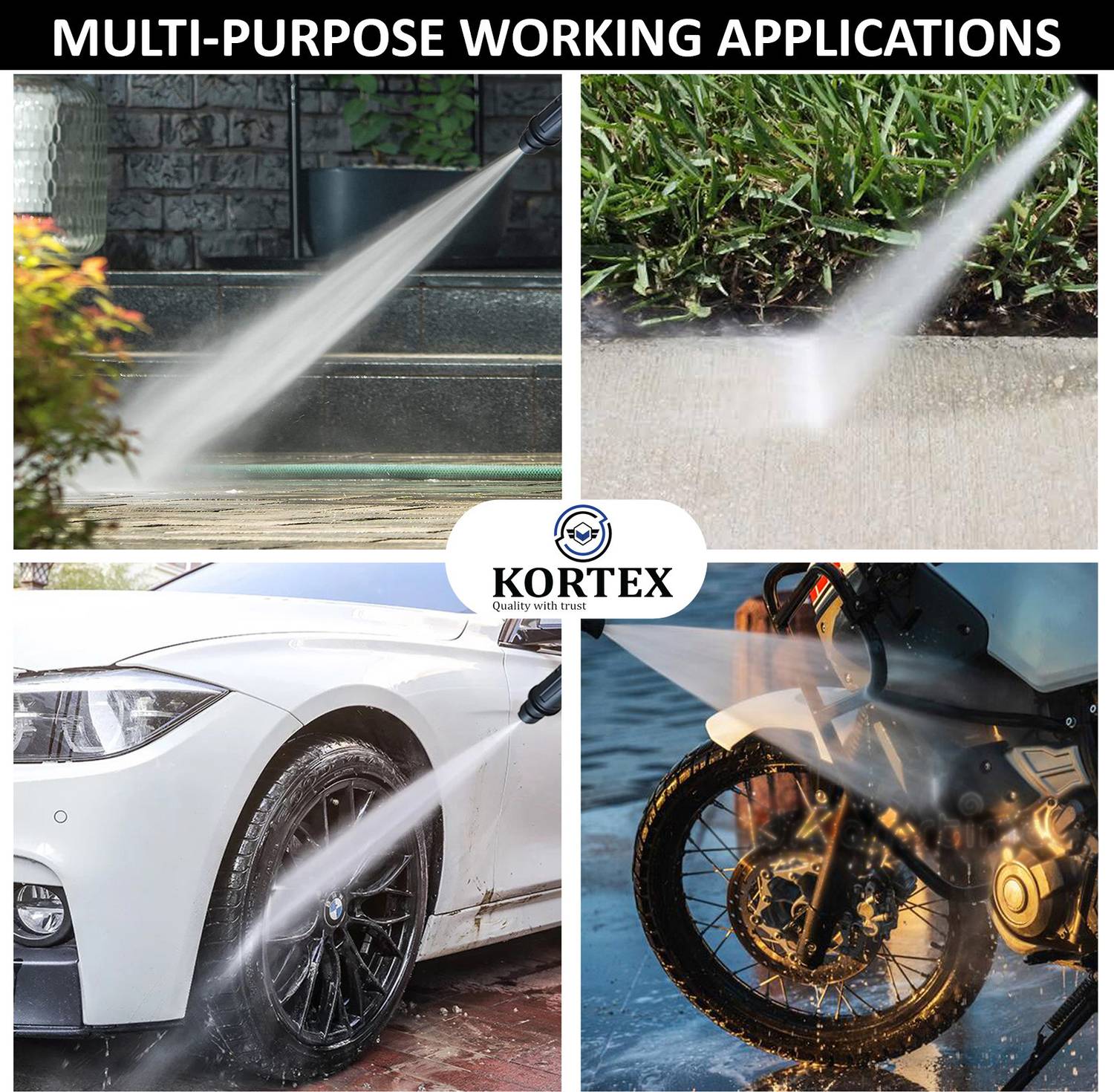 Kortex KTX-R5 2600W 220 Bar Pressure Washer - Image 5