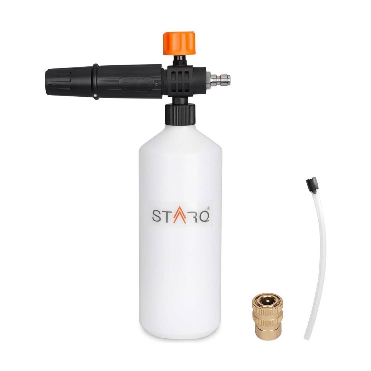STARQ Heavy Duty Professional Foam Cannon Lance 1 ltr with 1/4 Brass quick adaptor Spray Gun