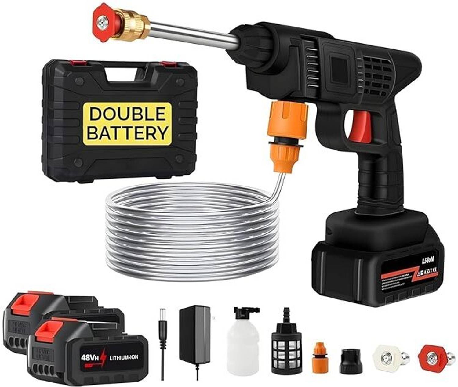 krishv Double Battery Spray Gun - Image 1