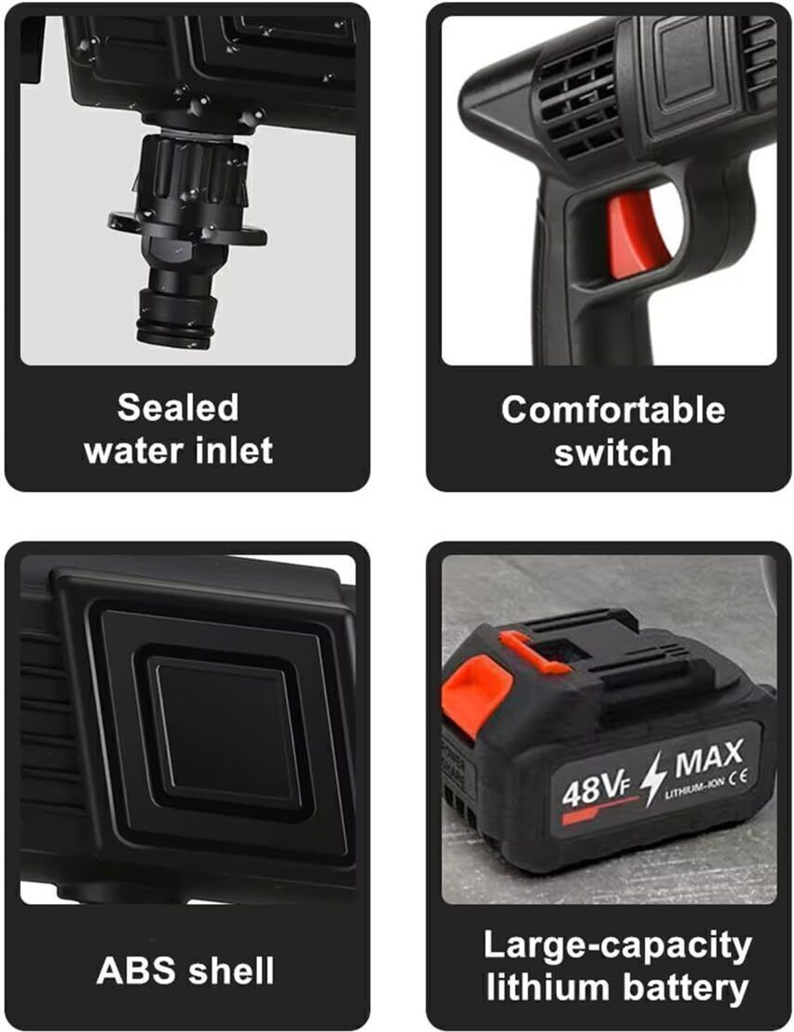 Image of Enetly car washer bike washer car bike washer vehicle washer car wash gun bike wash gun Pressure Washer