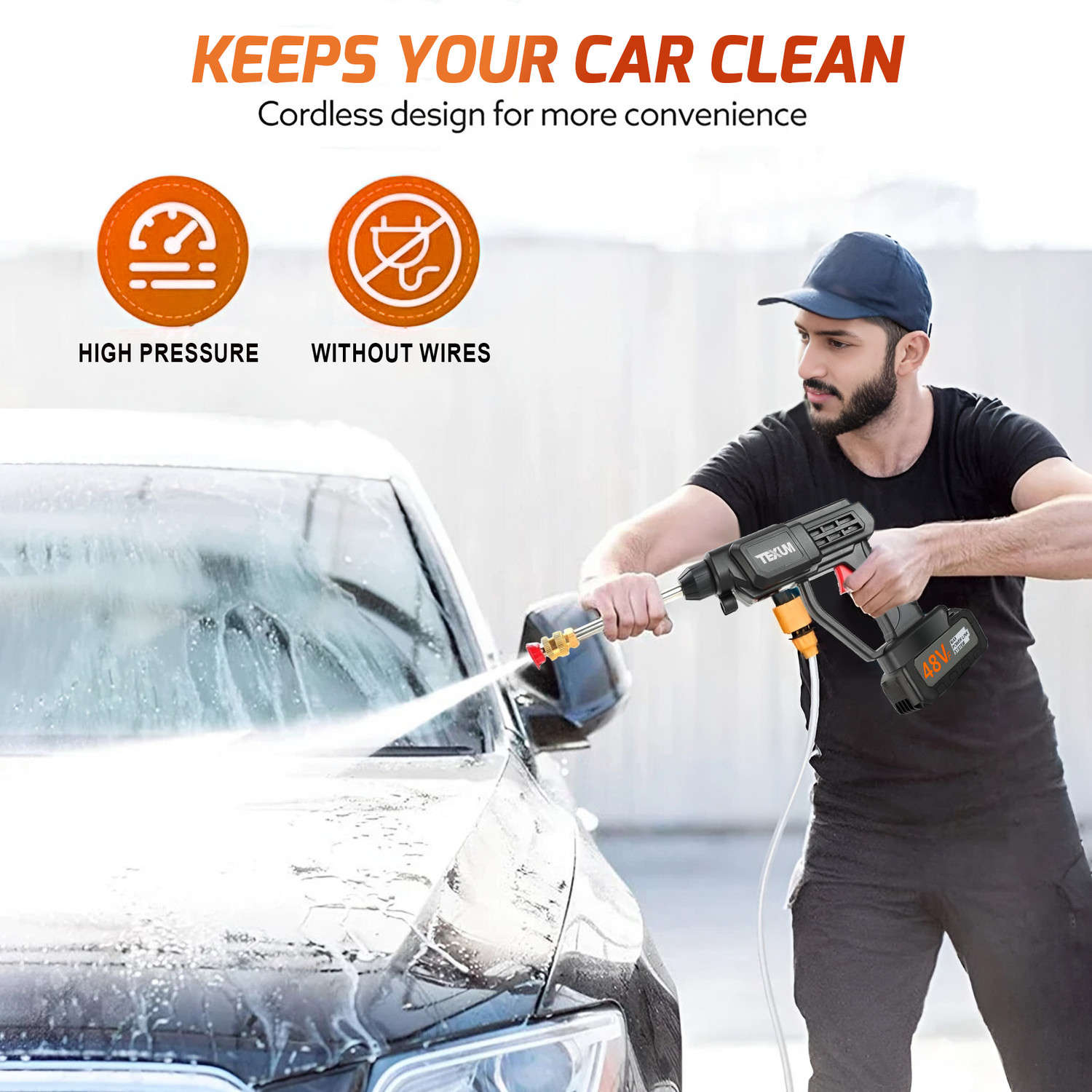 Image of TEXUM TX- BPW Black New 1 Pressure Washer