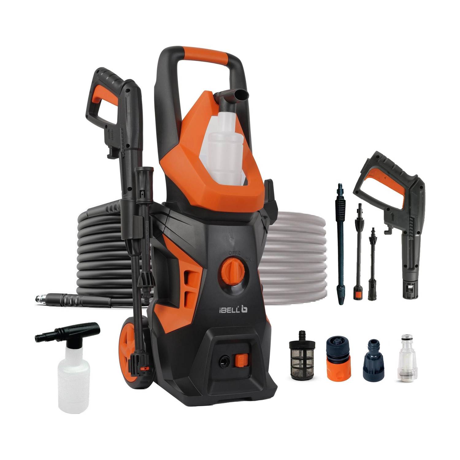 iBELL WIND55 1800W Pressure Washer 140bar - Image 1