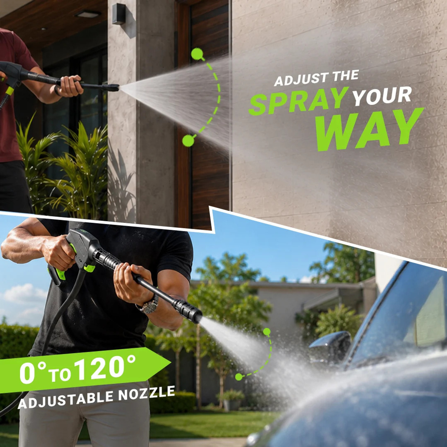 Image of Dylect CLEAN PRIME HIGH PRESSURE WASHER 1800 W | 120 Bar Model - DTPWCP1800 Pressure Washer