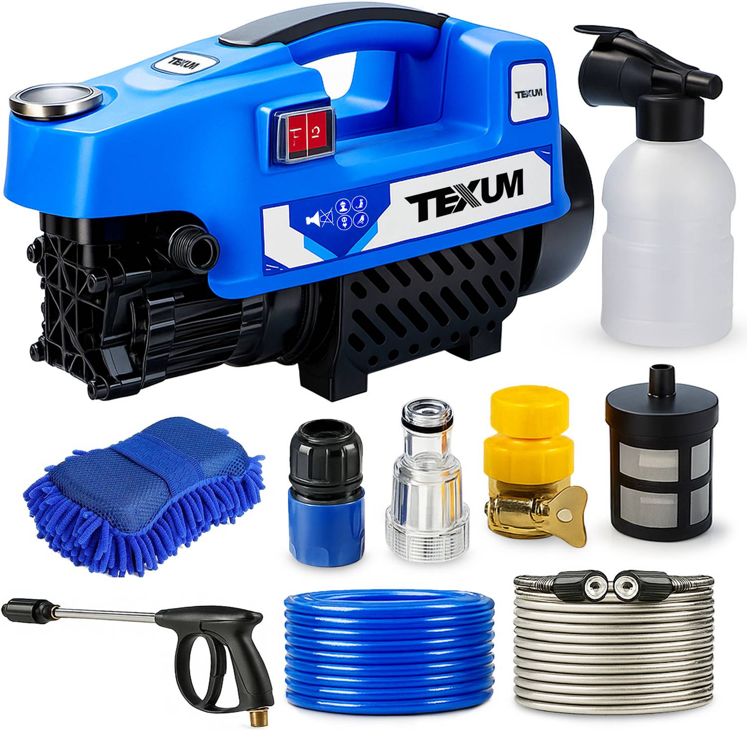 TEXUM TX-25 2000W 165 Bar 8L/min Pressure Washer - Image 1