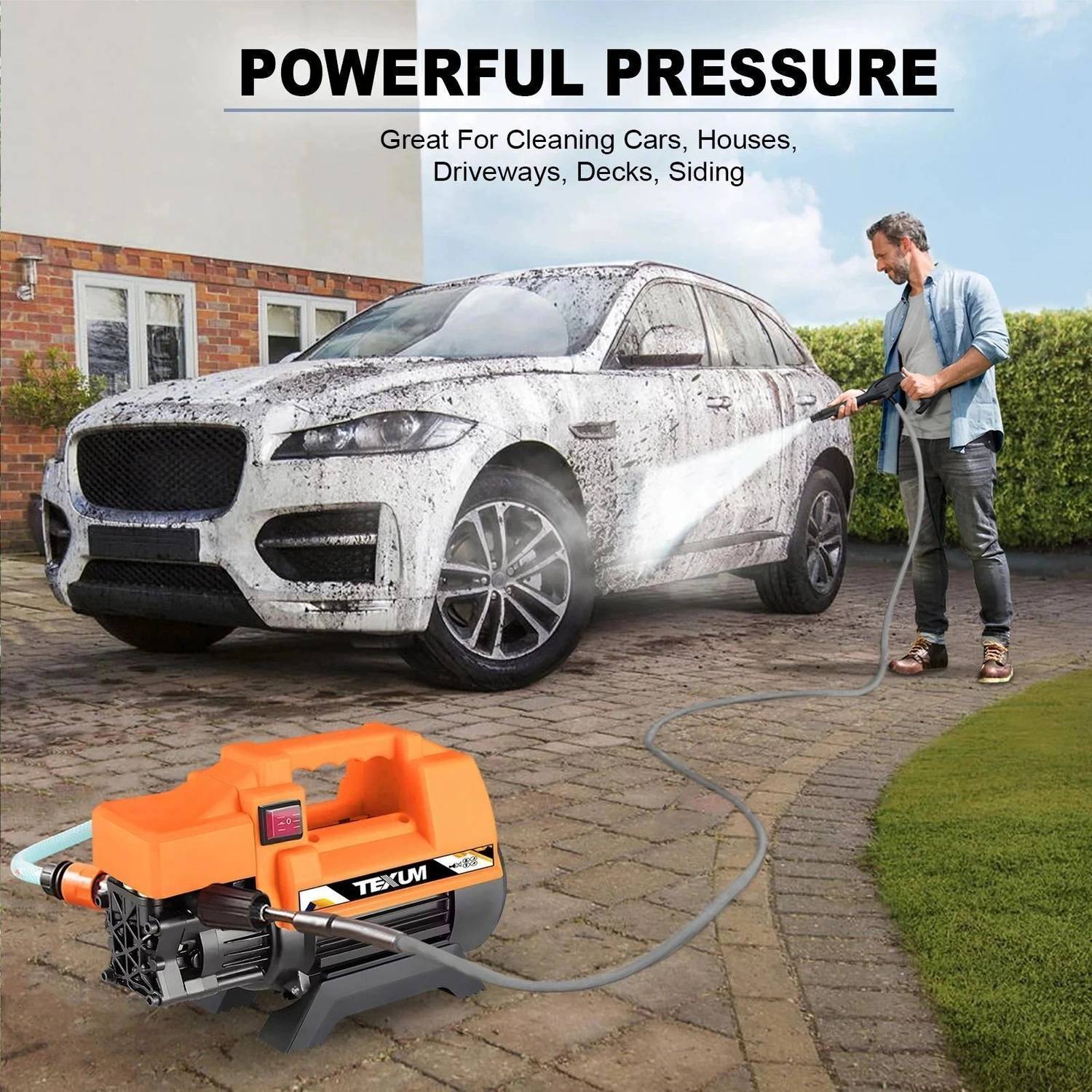 TEXUM TX-15 2000W 150 Bar Pressure Washer - Image 5