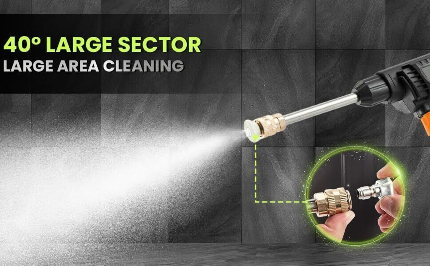 Image of AARUKCREATION Cordless Pressure Washer Pressure Washer