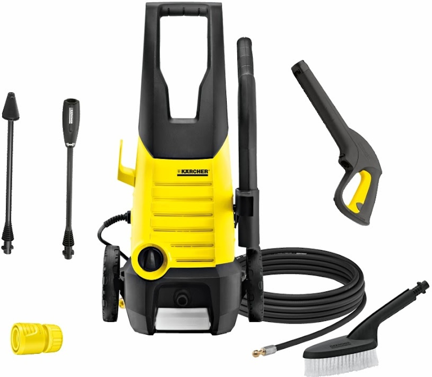 Image of Karcher K 2.360 High Pressure Washer 120 Bar, 1400W, 360L /Hr Flow Rate & 6m Hose Pipe Pressure Washer