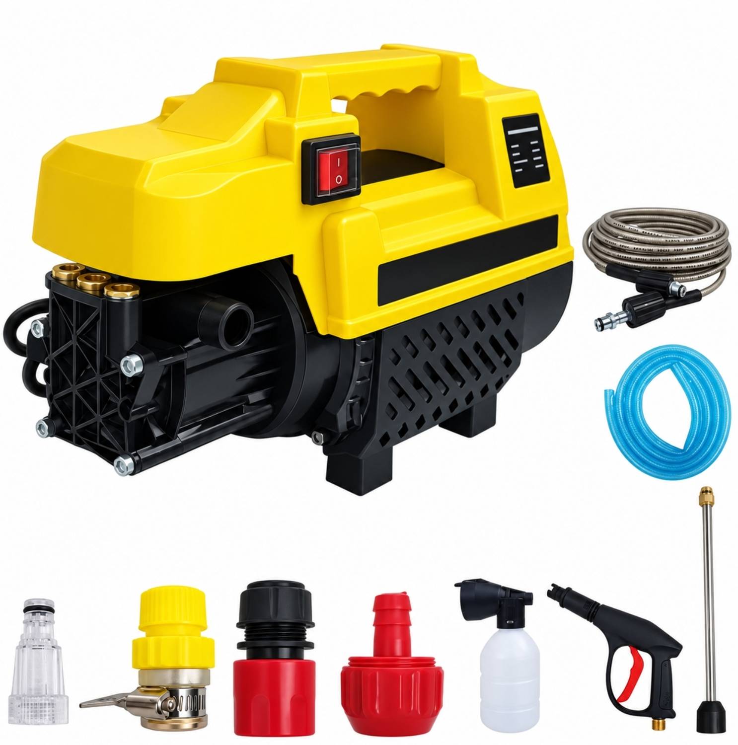 NIRVA 2000W 135 Bar 10M Hose Pressure Washer 135 Bars - Image 1
