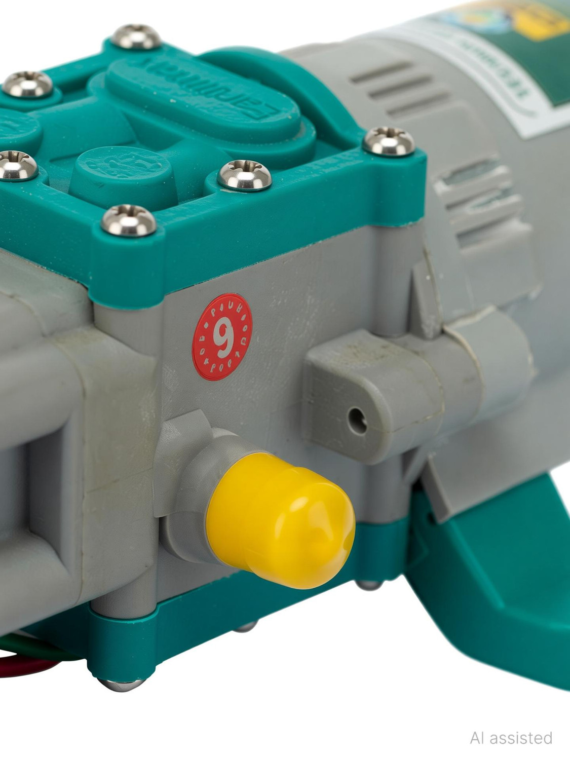Image of Dgk Heavy Duty 12V DC Moter Pump 140 PSI Battery Operated Auto Pressure Cut Off Diaphragm Water Pump