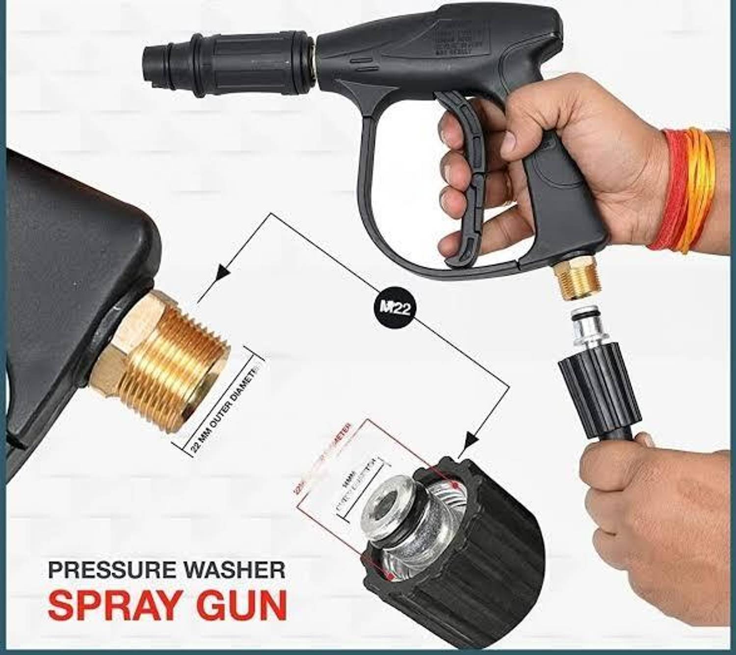 Chetson High Pressure Washer Gun - Image 2