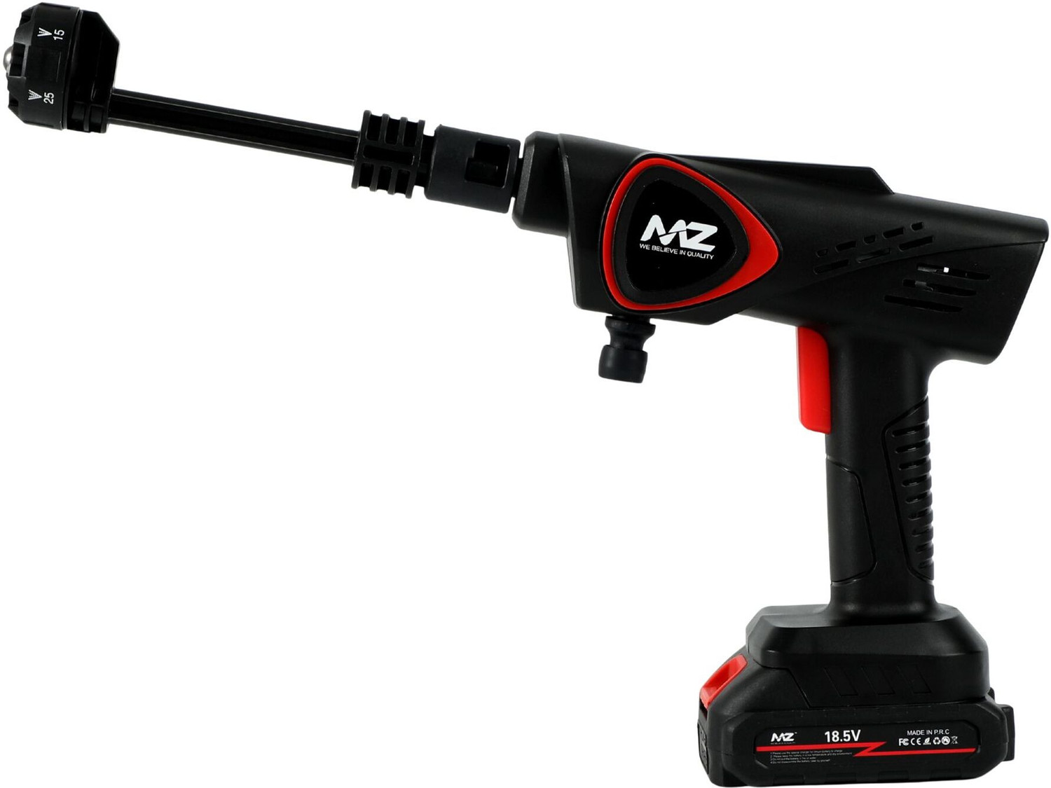 Image of MZ WG06(PORTABLE SPRAY GUN)6500mAh Multi Cleaning Like Car & Bike Washing,Gardening Spray Gun