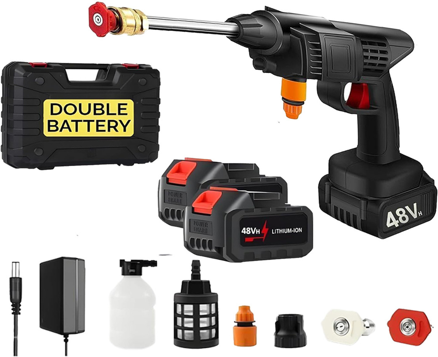 Image of jomlick 48 V rechargeable Battery | Portable Spray Gun