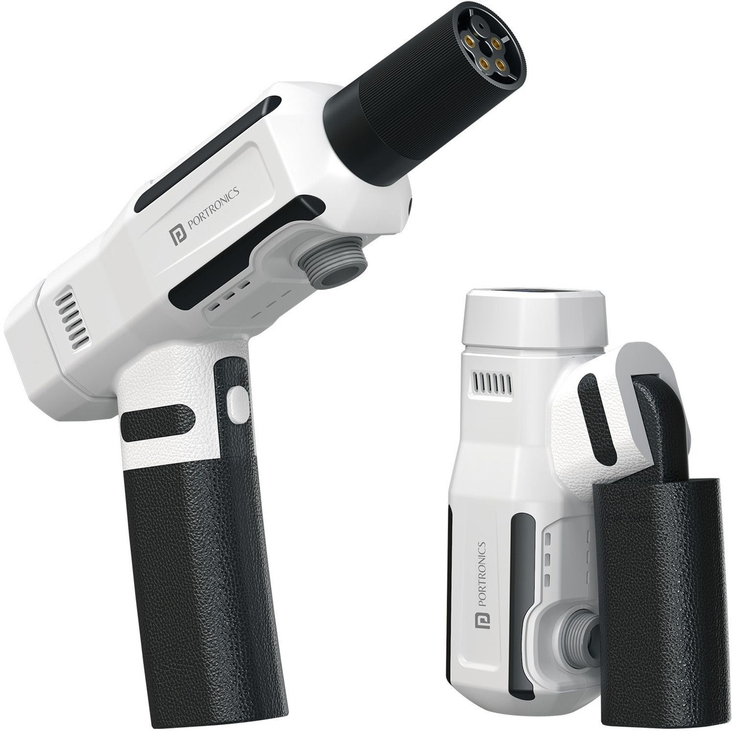 Image of Portronics Torque X Rechargeable & Foldable Pressure Washer Gun with 5 Spray Nozzle Pressure Washer