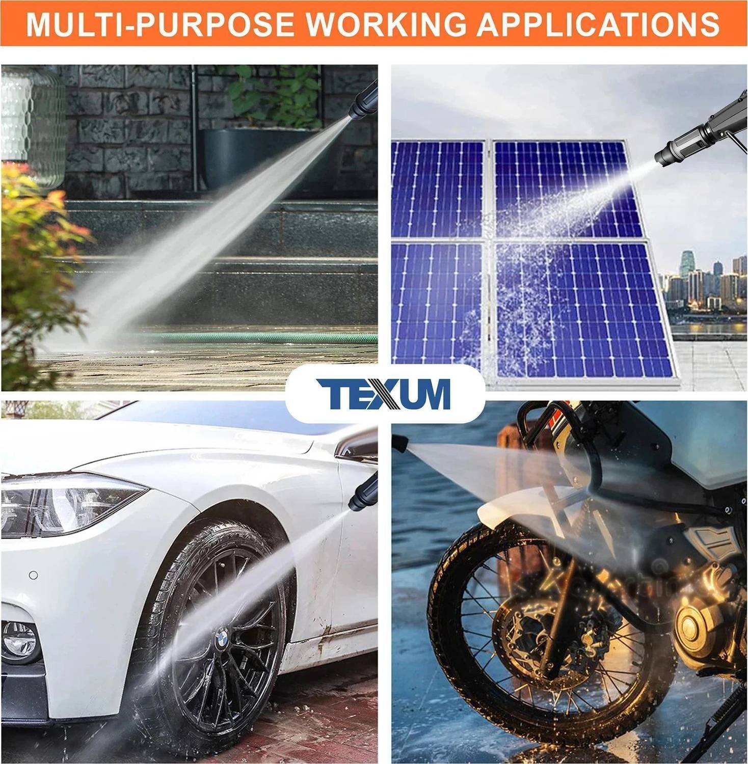 TEXUM TX-15 2000W 150 Bar Pressure Washer - Image 4