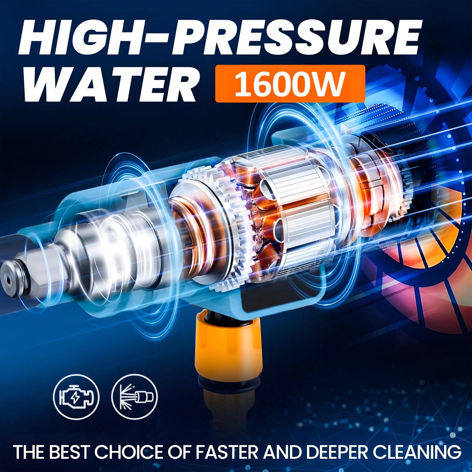 TEXUM TX-BPW Black Pressure Washer - Image 4